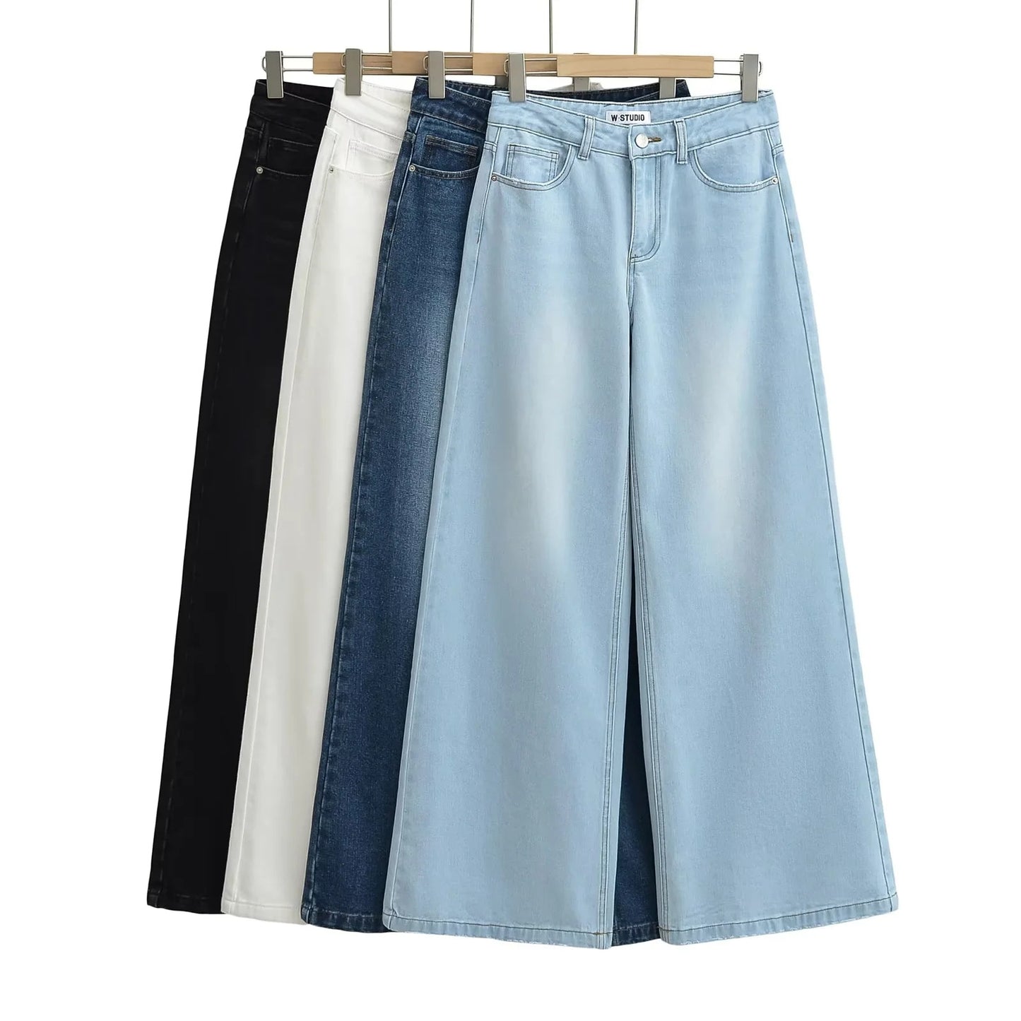Women's American Hot Low Waist Loose Slimming Jeans