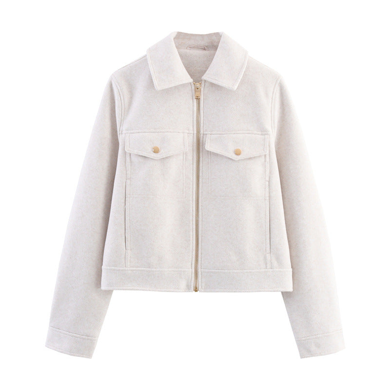 Women's Charming Autumn Fashion Casual Zipper Jackets