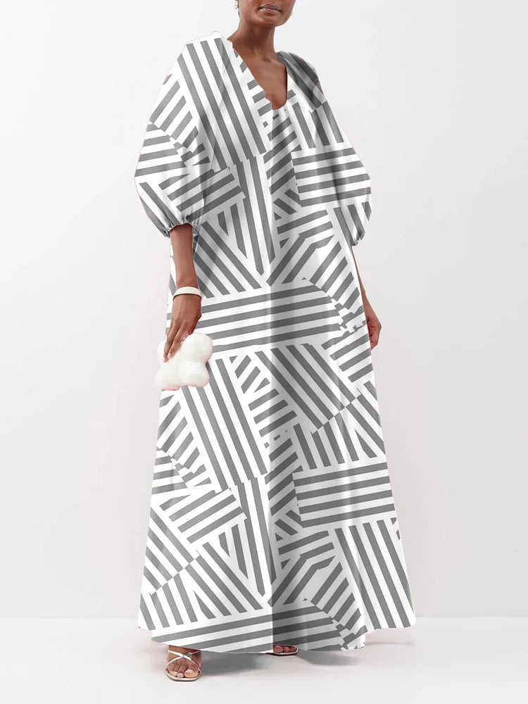 Versatile Popular Fashion Digital Printed Dress Blouses