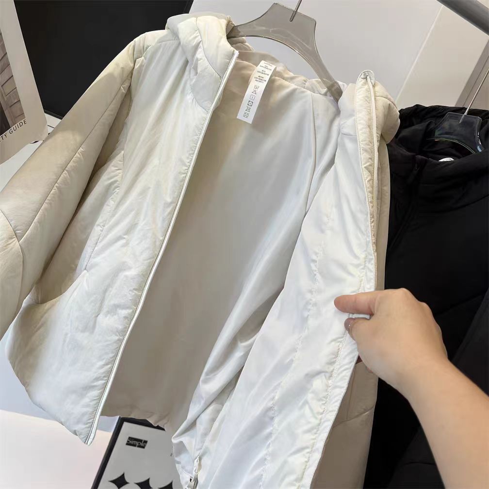 Women's Thermal Technology Cotton Windproof Quilted Sports Coats