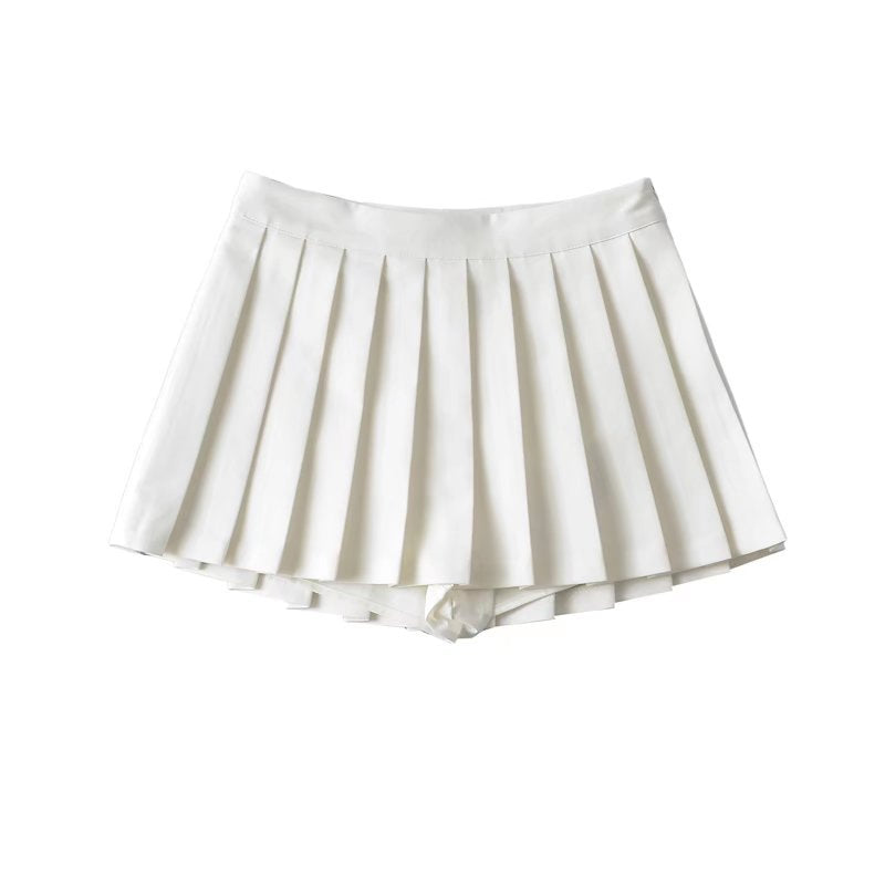 Style Pleated Arc Female Summer Hot Skirts