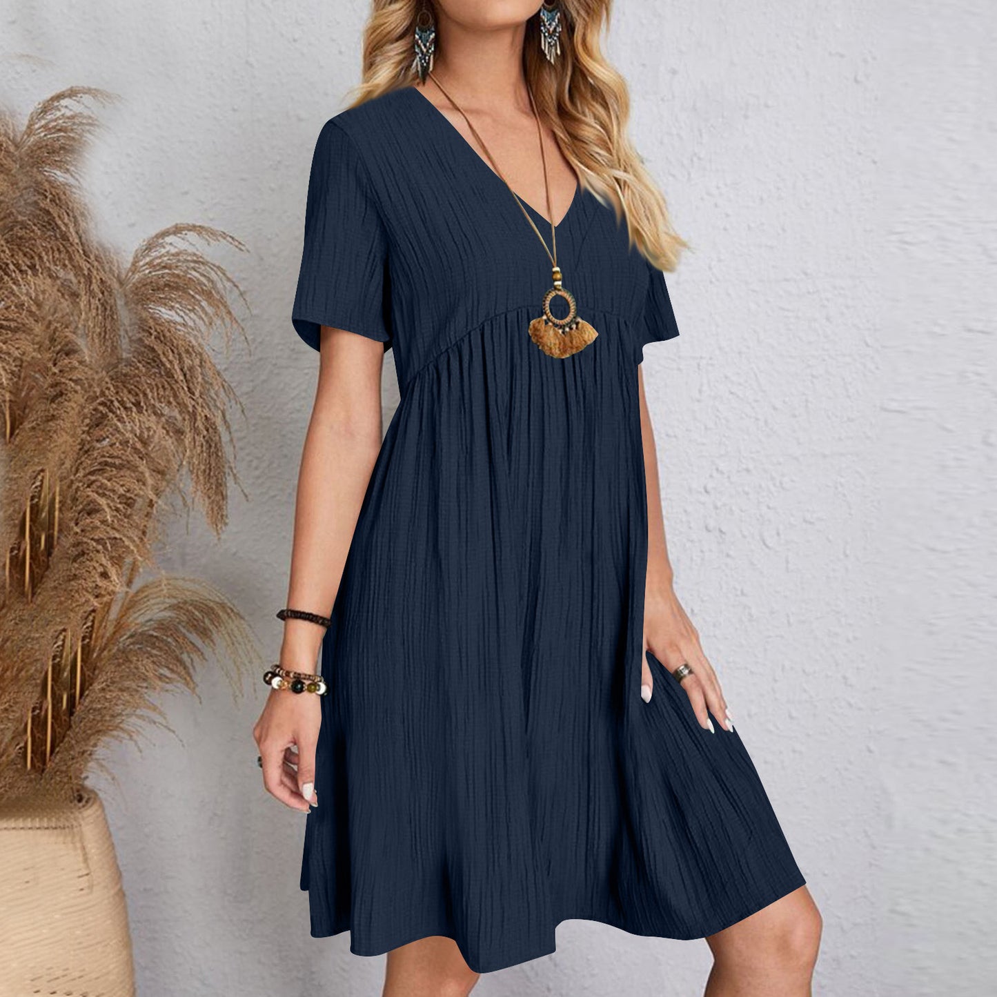 Women's Summer Loose Casual Sleeve Waist Shorts