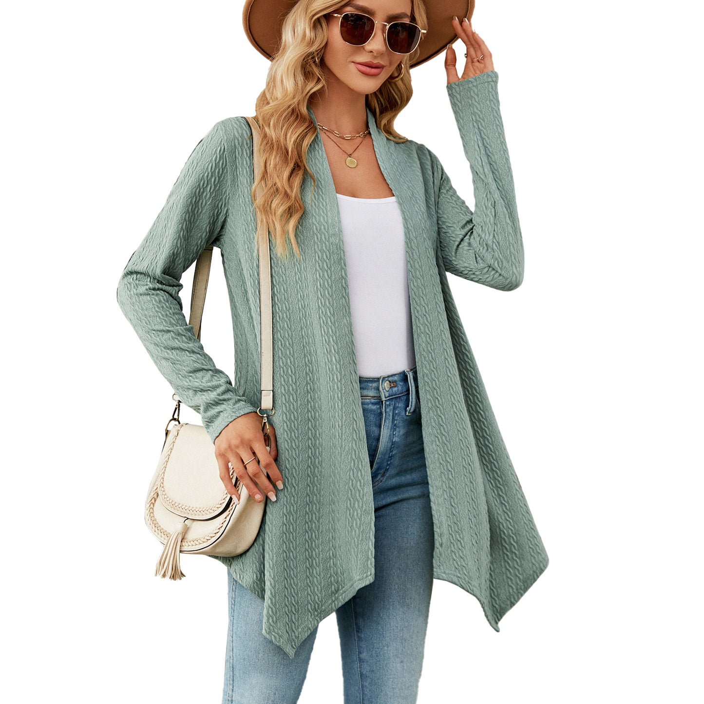 Women's Solid Color Loose Long Sleeves Women's Sweater