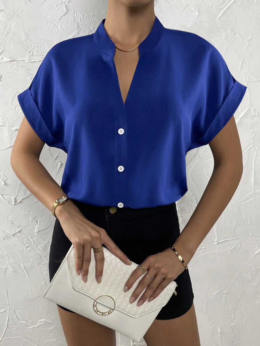 Women's Beautiful Popular Summer Simple Shirt Blouses
