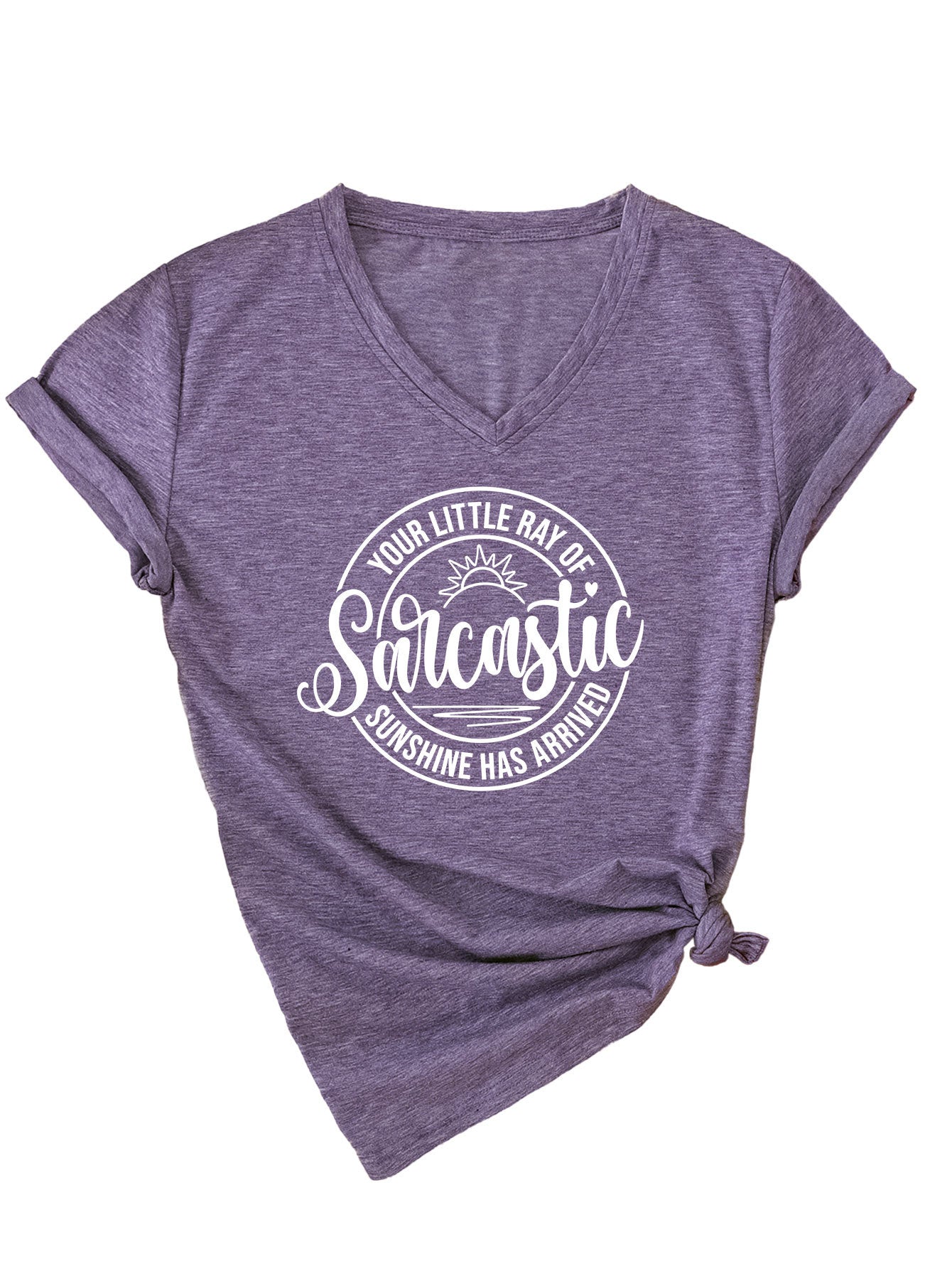 Women's Beautiful Casual Short-sleeved Fashion T-shirt Blouses