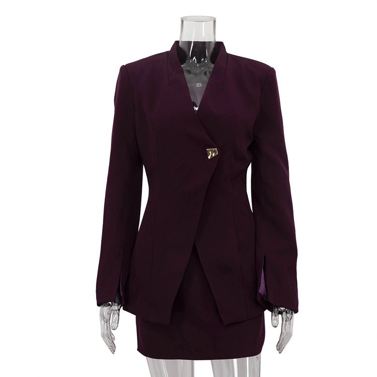 Women's Long Sleeve Two-piece Commute Style Fashion Suits
