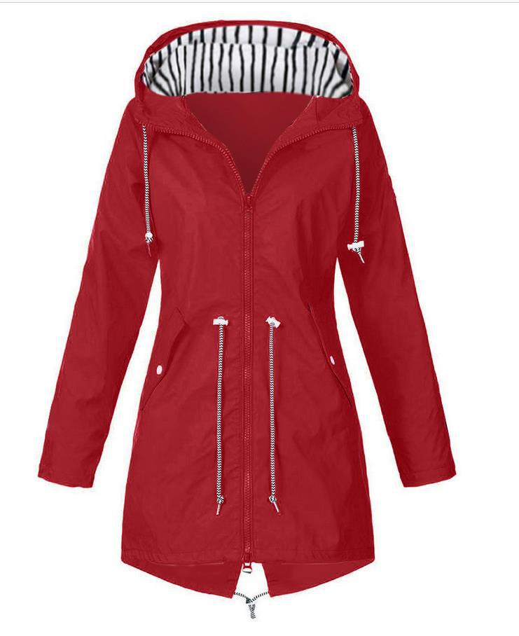 Women's Zipper Shell Three-in-one Outdoor Hooded Mountaineering Coats