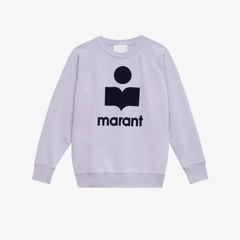 Women's North American Niche Classic Flocking Raglan Sweaters