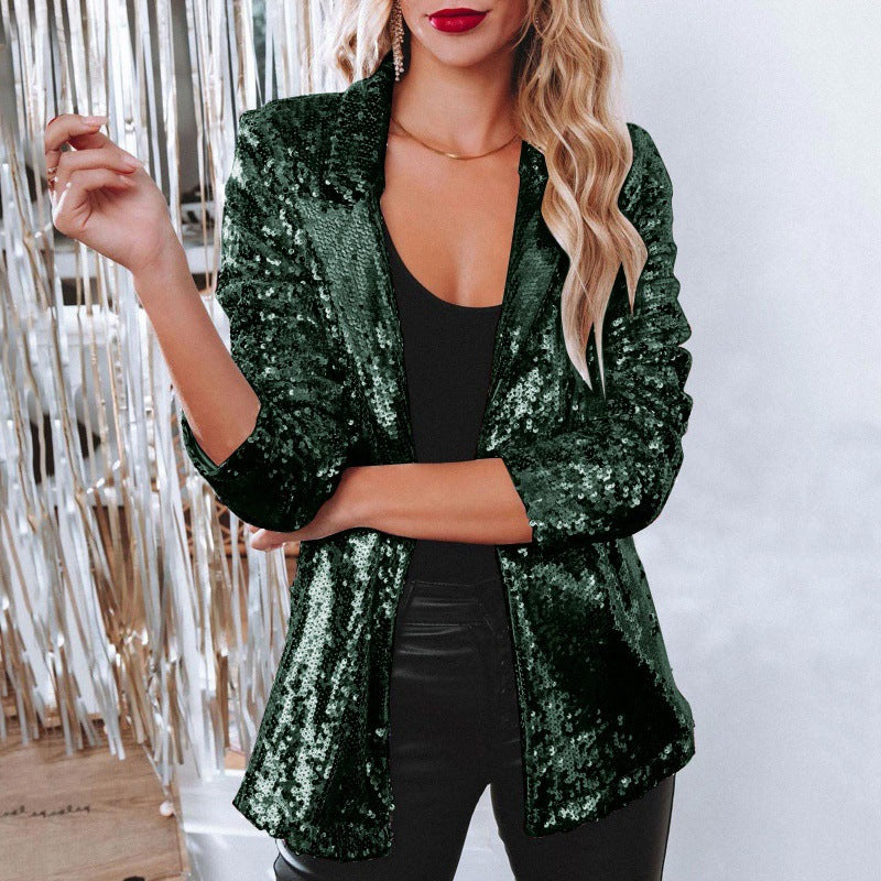 Women's Small Commute Style Lapel Long Sleeve Blazers