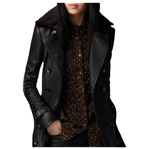 Women's Slimming Mid-length Solid Color Fashion Elegant Jackets
