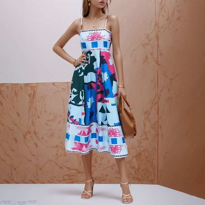 Women's Autumn Sexy Large Swing Dress Iti Dresses