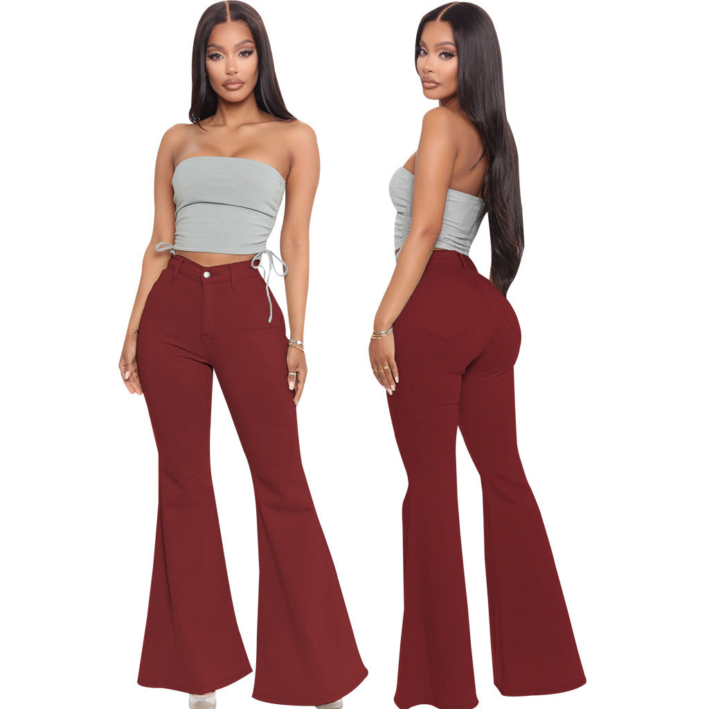 Fashion High Waist Slim Stretch Denim Jeans