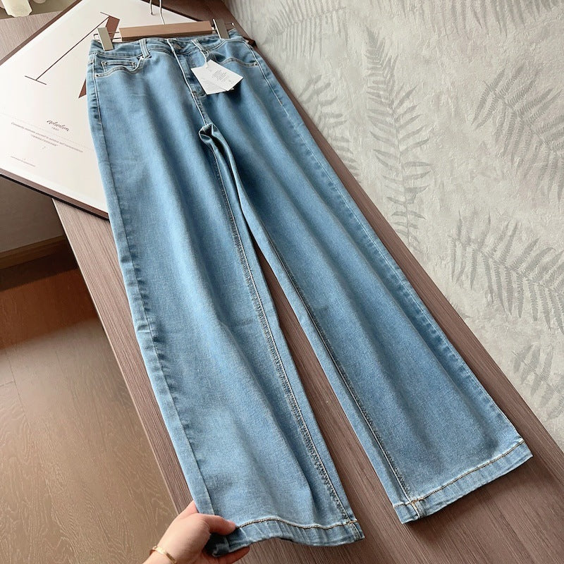 Women's Cabinet Light Blue Spring High Waist Jeans
