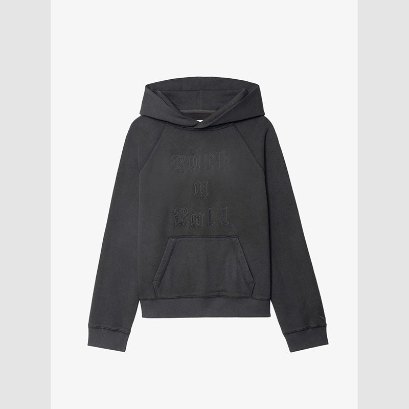 Women's Early Autumn French Niche English Letter Wings Special Sweaters