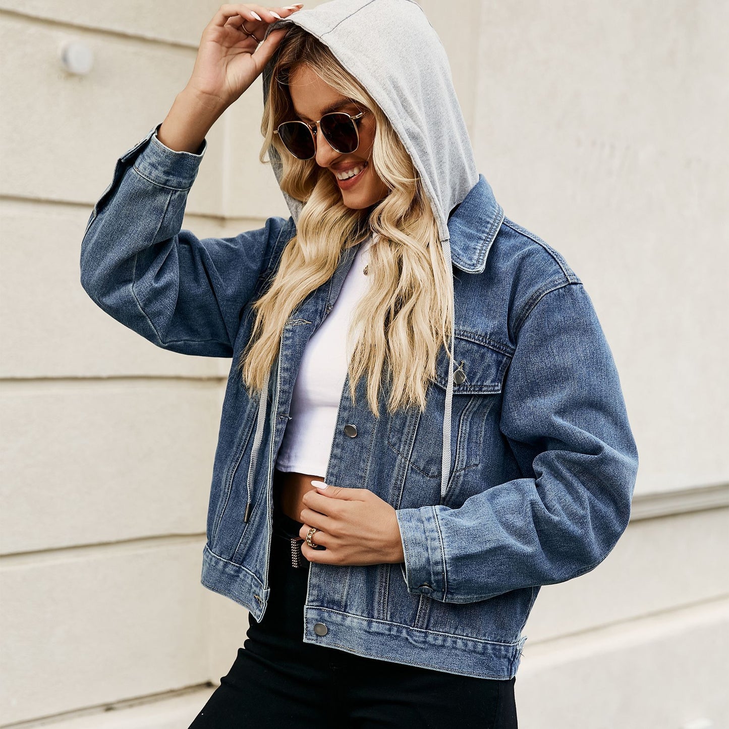Women's Classic Cool Washed Denim Fashion Jackets