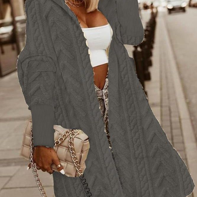 Women's Cool Classy Unique Jacquard Furry Sweaters