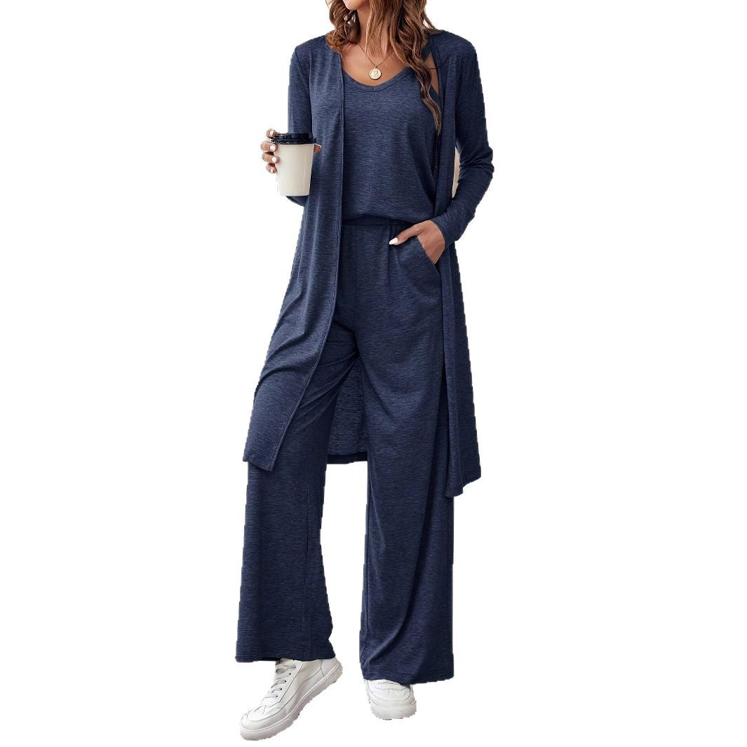 Women's Casual Fashion Solid Color Sling Long Tops