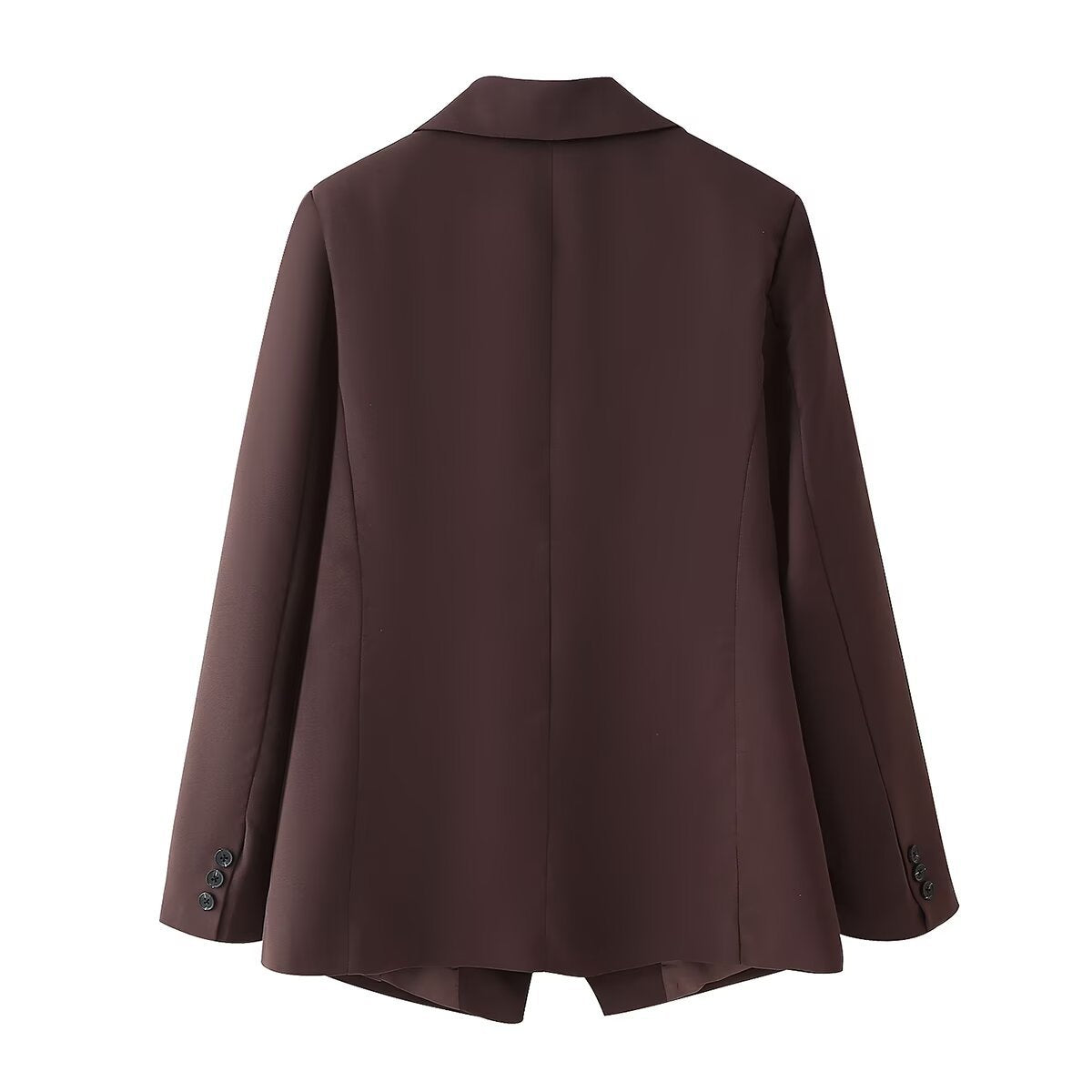 Women's Autumn Waist Trimming Casual Lapel For Blazers
