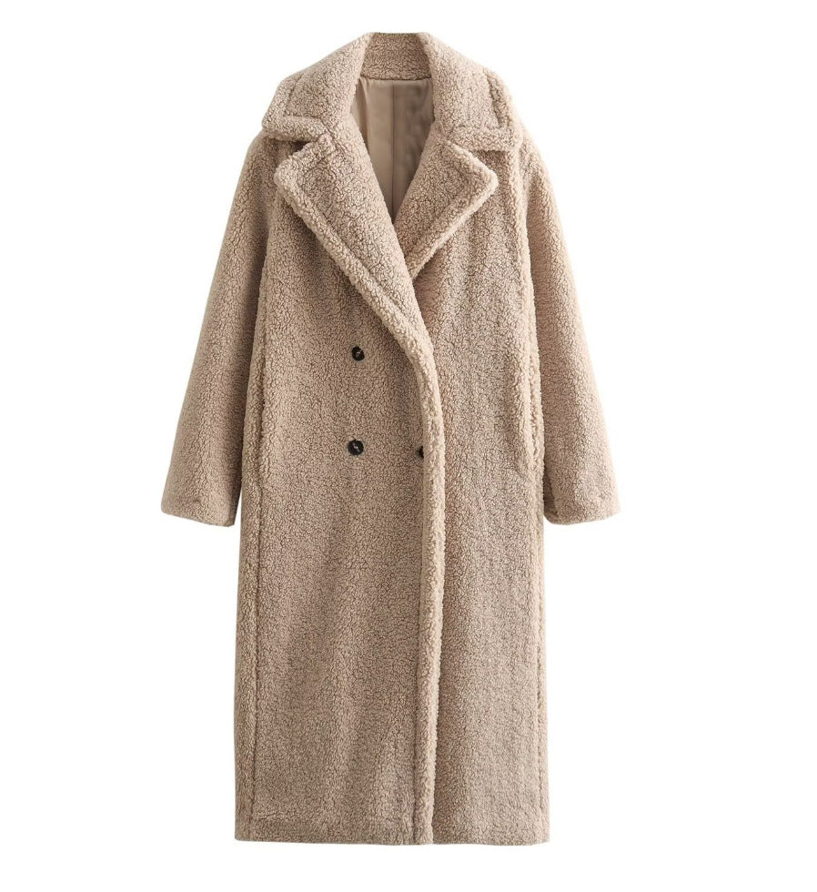 Women's Classy Fashion Street Fleece Warm Coats
