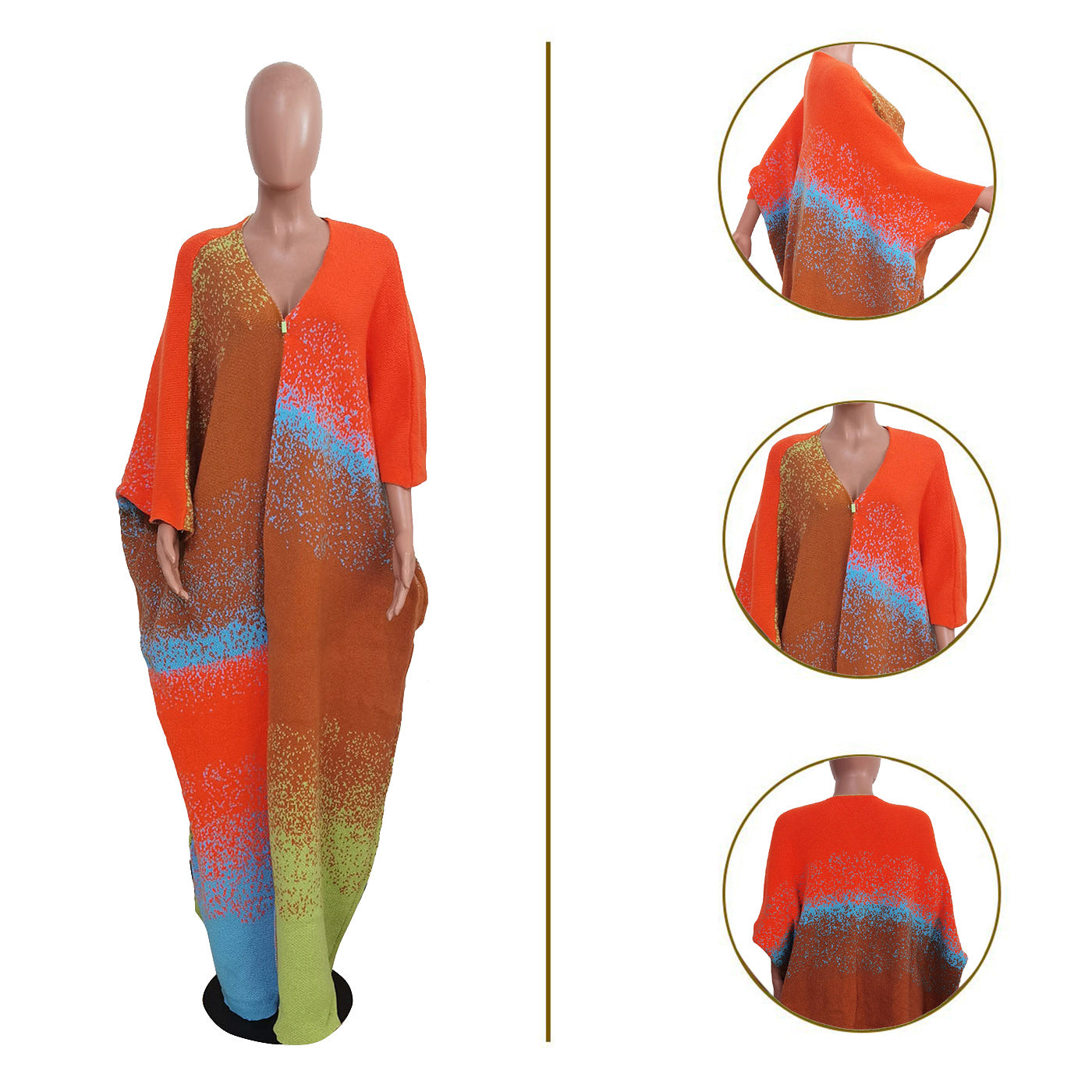 Women's Durable Casual Loose Knit Large Sweaters