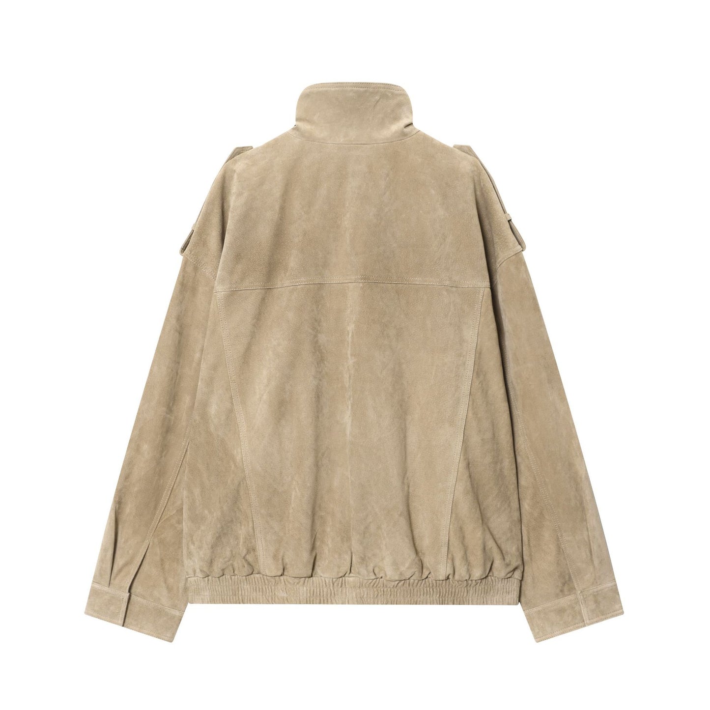 Durable Autumn Suede Texture Loose Leather Jackets