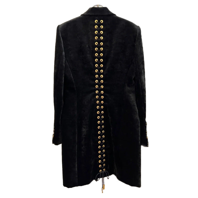 Women's Temperament Commute Style Small Fashion Design Coats