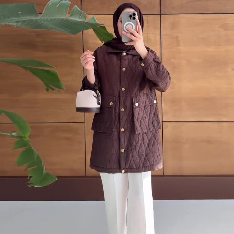 Women's Autumn Long Sleeve Single-breasted Casual With Coats