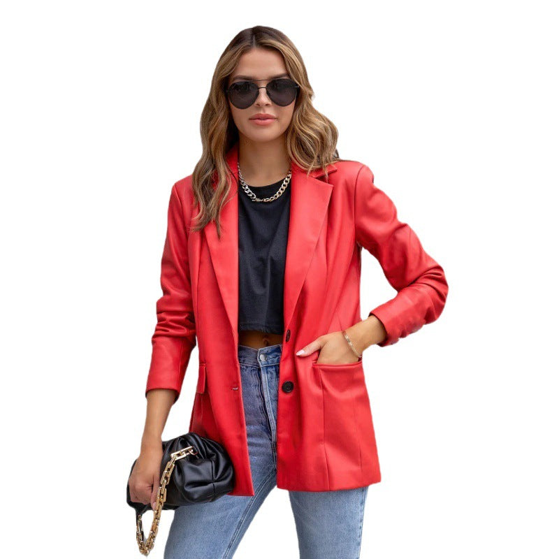 Style Solid Color Casual Fashion Three Jackets