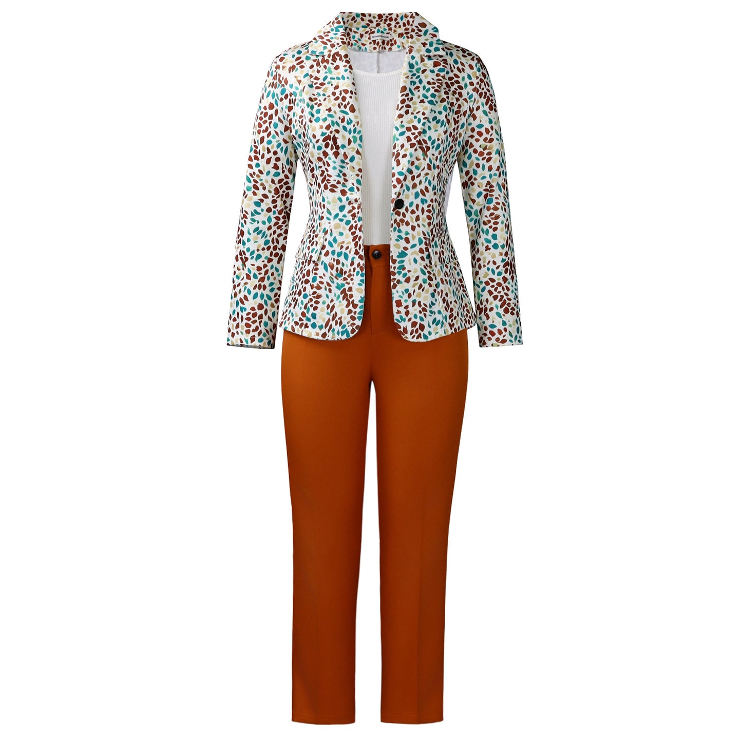 Stylish Fashionable Slim Fit Slimming Two-piece Suits