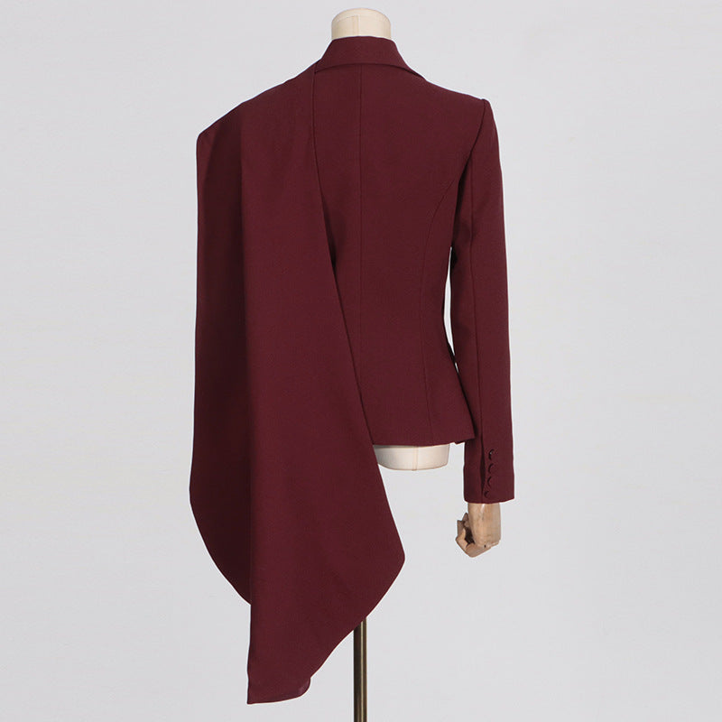 Women's Fashion Personalized Autumn Trendy Style Stitching Blazers