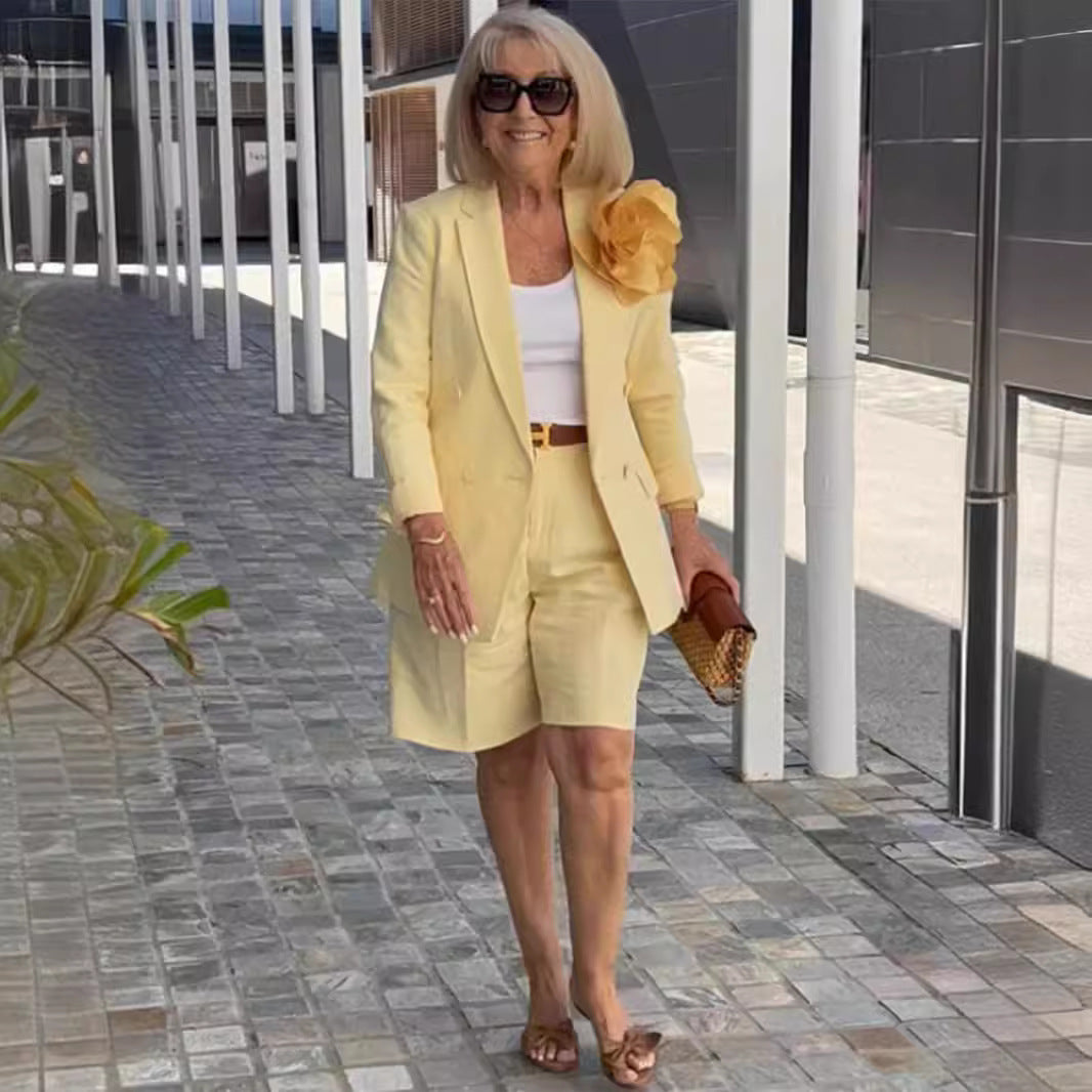 Women's Elegant Fashion Casual Polo Collar Blazers