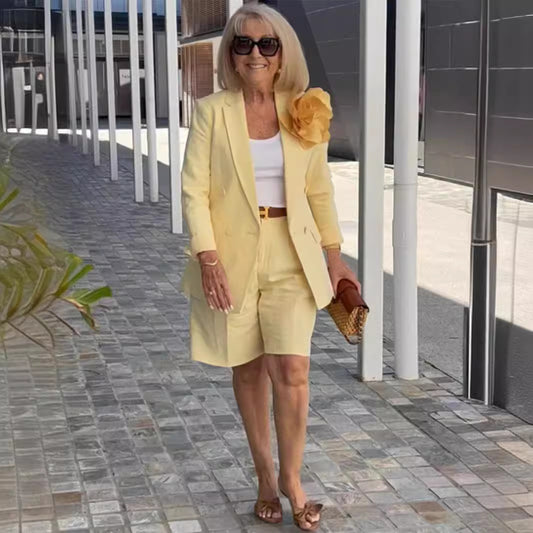 Women's Elegant Fashion Casual Polo Collar Blazers