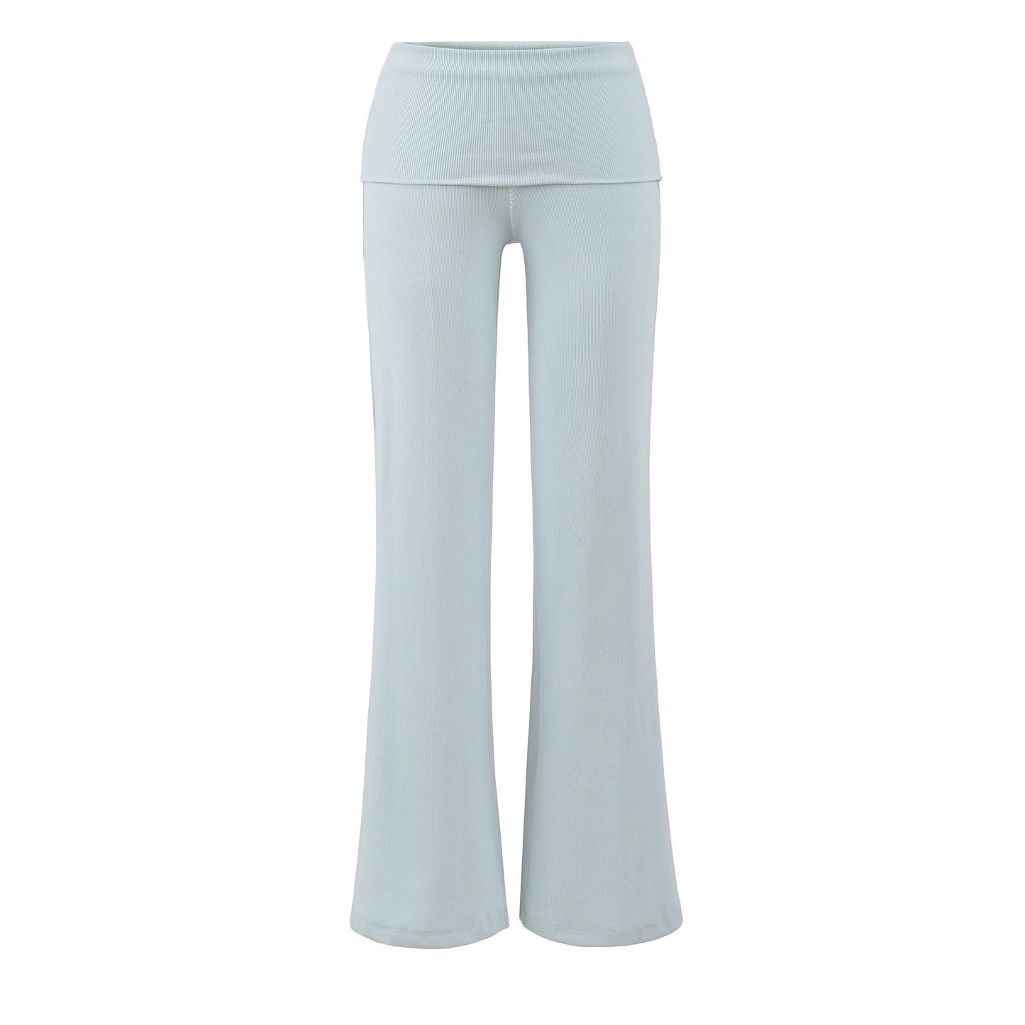 Women's Foldable Waist Of Trousers Knitted Culottes Pants