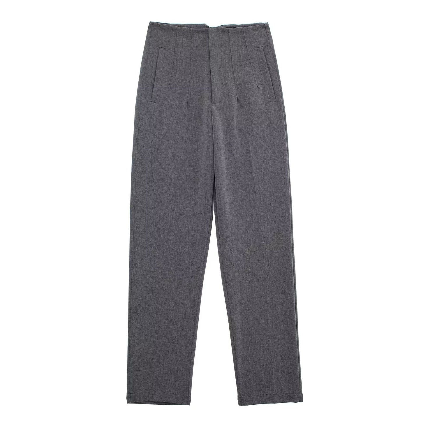 Autumn High Waist Slimming Solid Color Pants