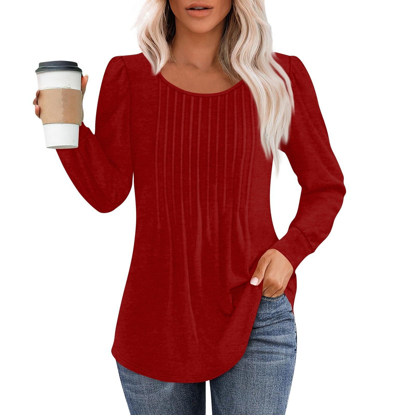 Women's Autumn Long Sleeve Shirt Fashion Casual Blouses