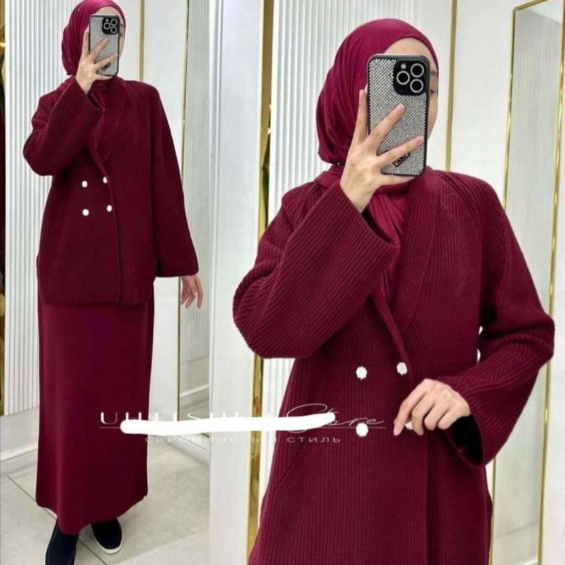 Women's Autumn Long Sleeve Fashion Casual Dress Sweaters