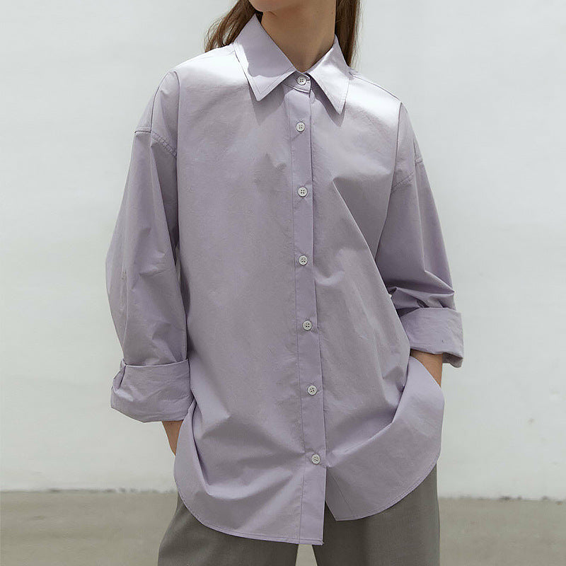Women's Shirt Autumn Sun Protection Loose Leisure Blouses