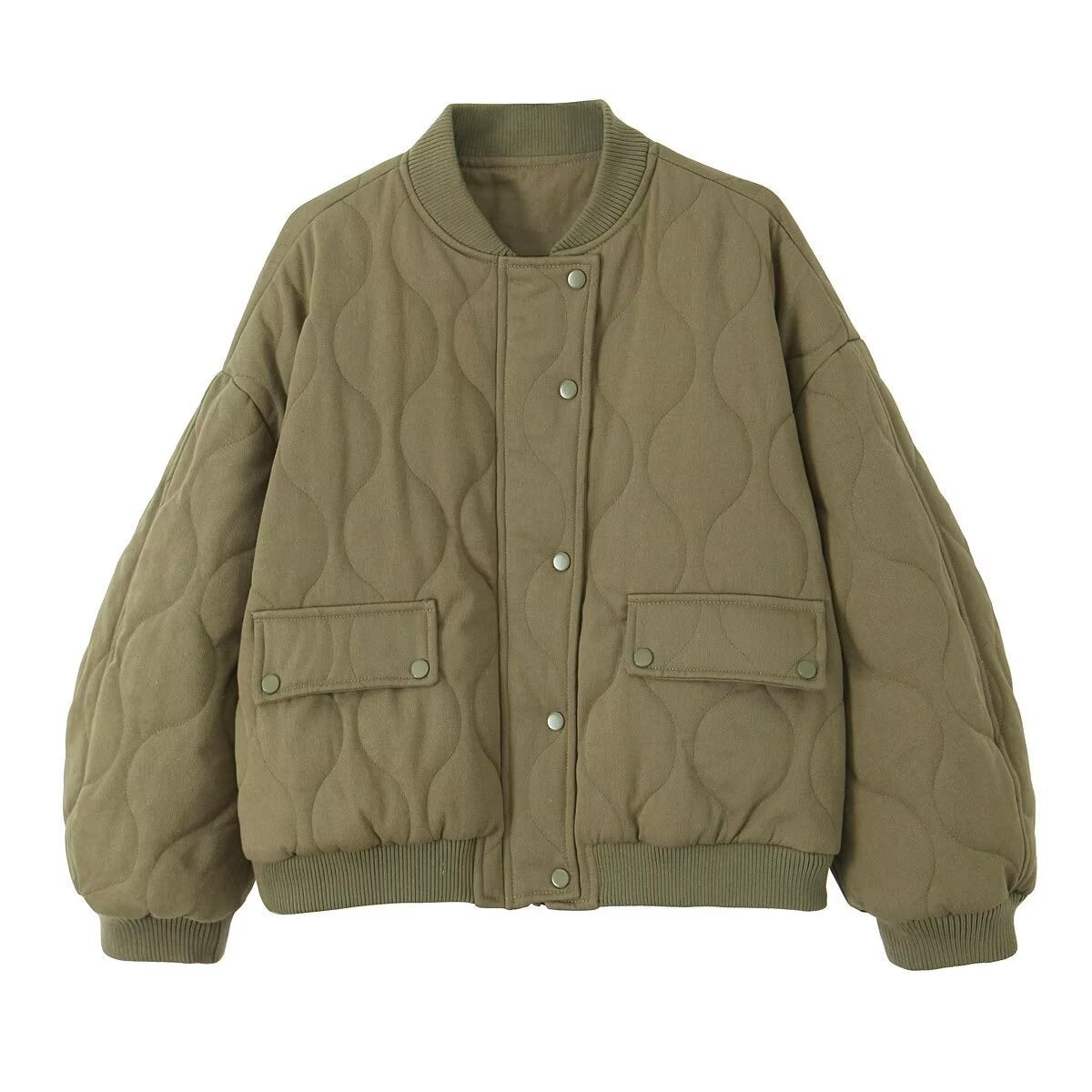 Women's Fashion Loose Pilot Washed Cotton Coats