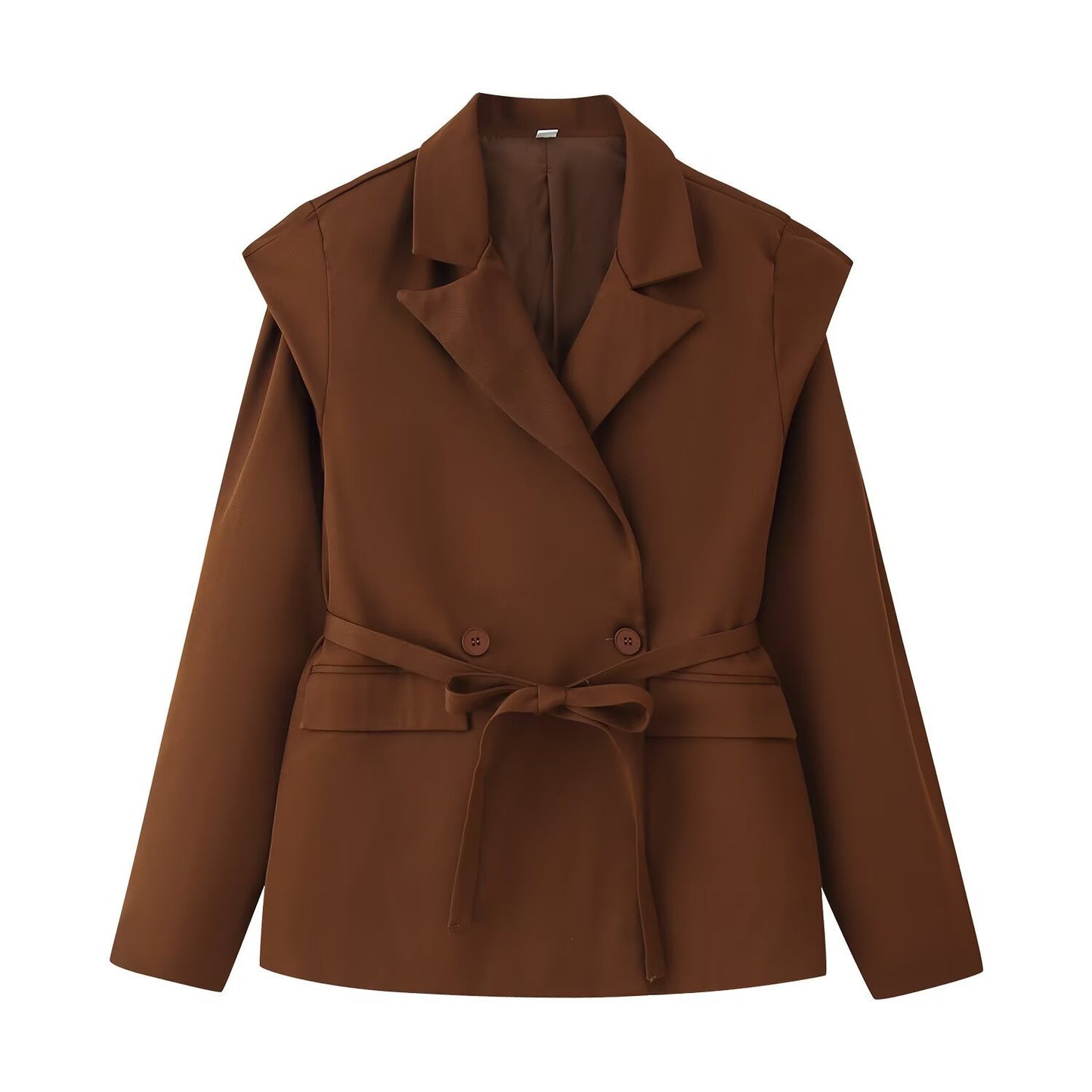 Women's Fashion Sweet Floral Collar Long Sleeve Blazers