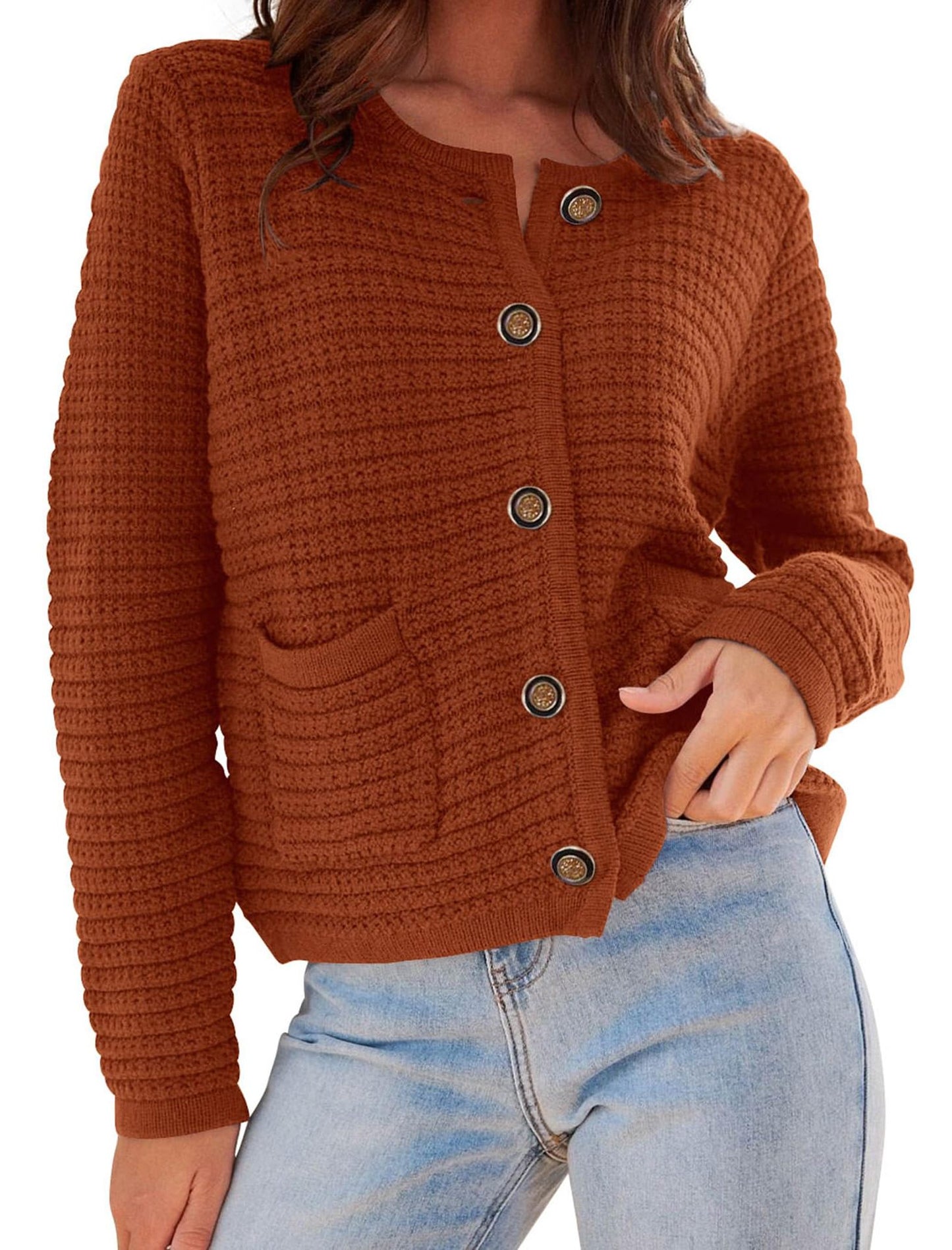 Women's Stylish Senior Chic Knitted Versatile Jackets