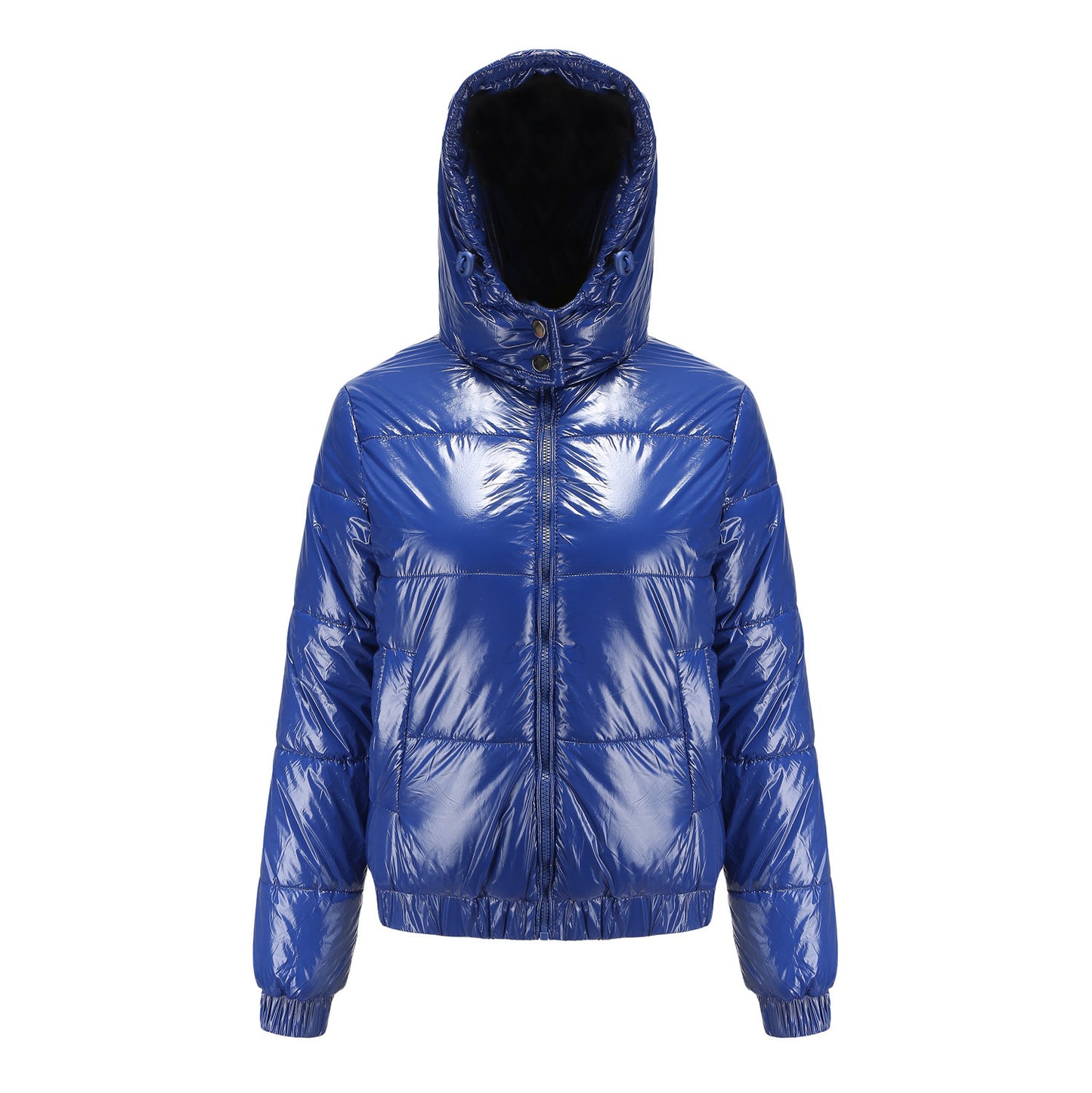 Women's Hooded Coated Splash Proof Fashionable Long Sleeve Coats