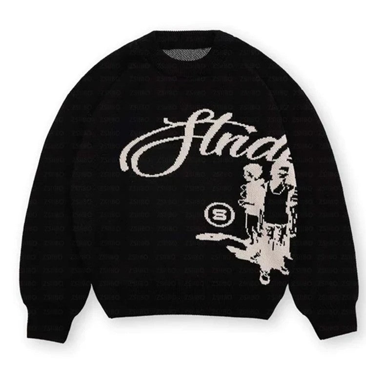 Women's & Men's & Trend American Print Hip Hop Sweaters