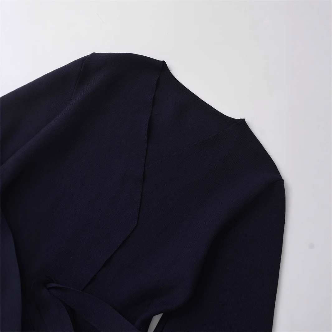 Women's Bow Tie Autumn Belt Temperament Padded Blazers