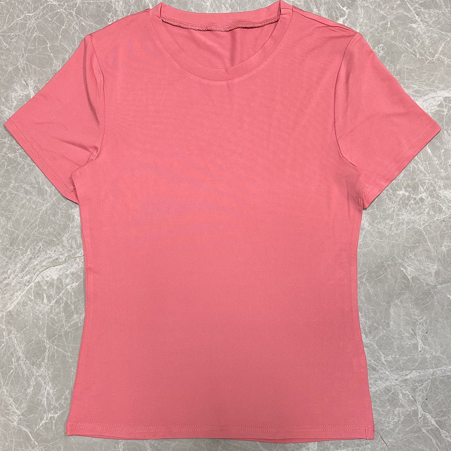 Women's Solid Color Slim Pullover Street Wear Blouses