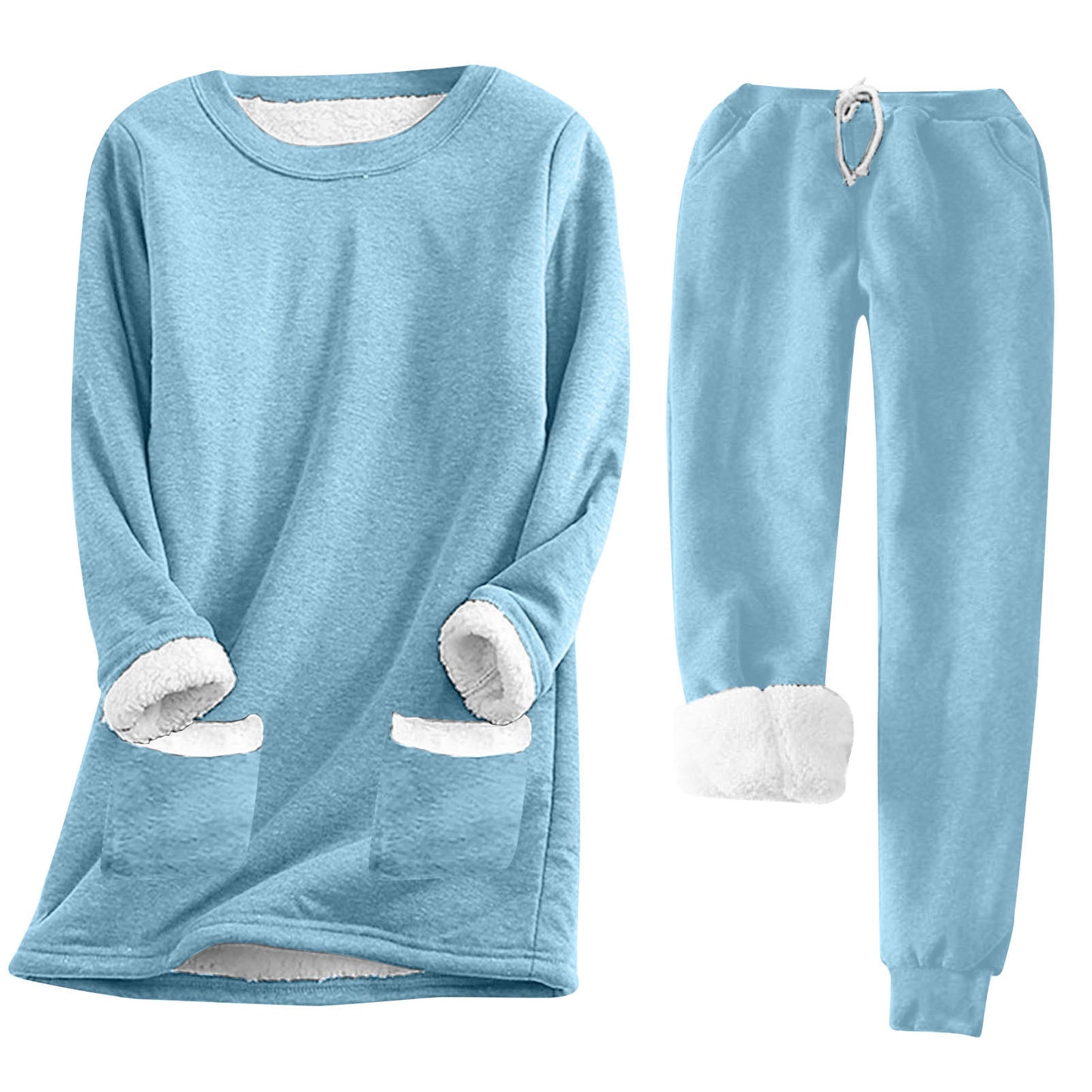 Women's Long-sleeved Pullover Casual Thickening Plush Sweaters