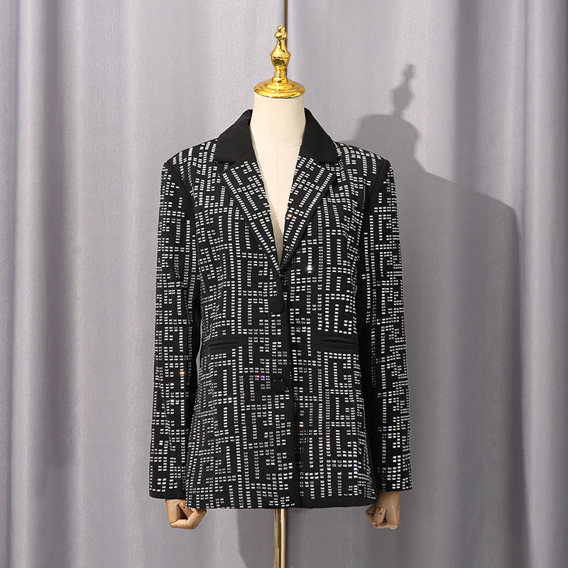 Women's Niche Design Elegant Small Autumn Light Blazers