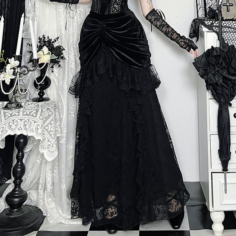 Asian Culture Victoria Veet Summer Banquet Skirts