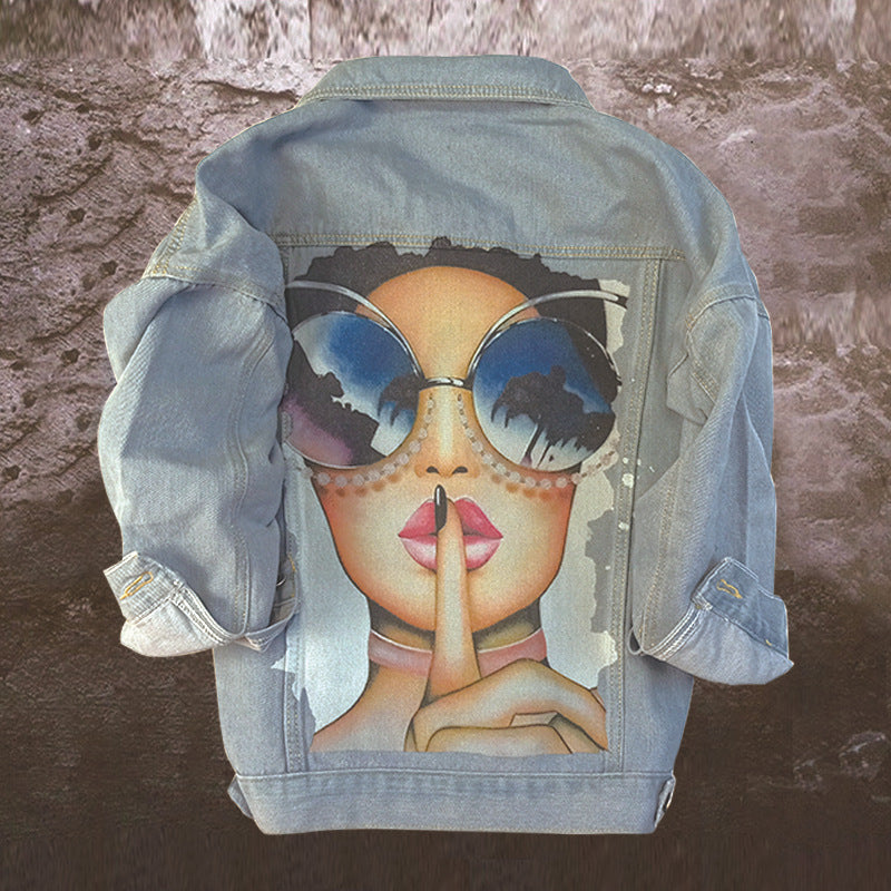 Women's Cool Elegant Urban Casual Denim Jackets
