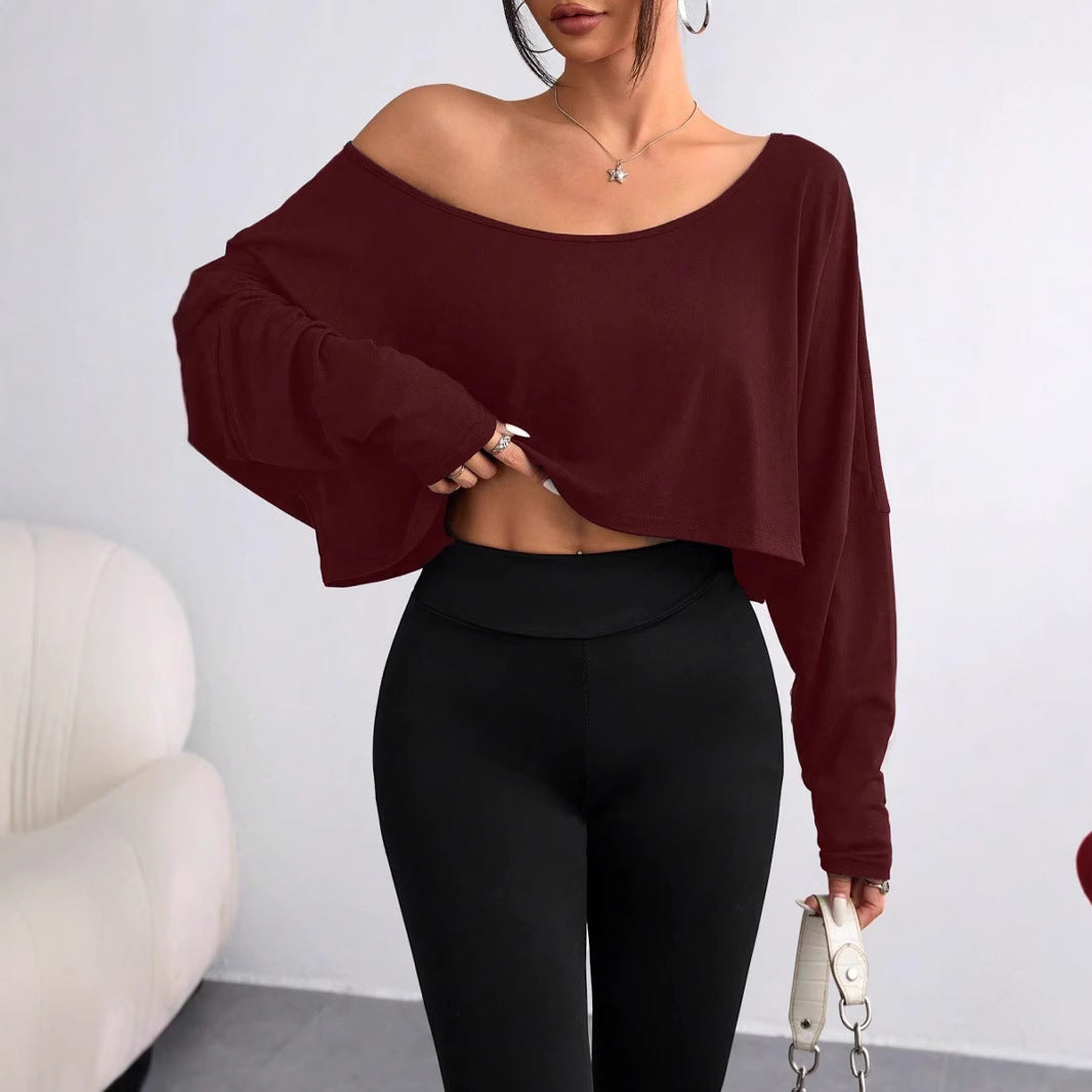 Durable Slouchy Spring Loose Bottoming Fashion Blouses