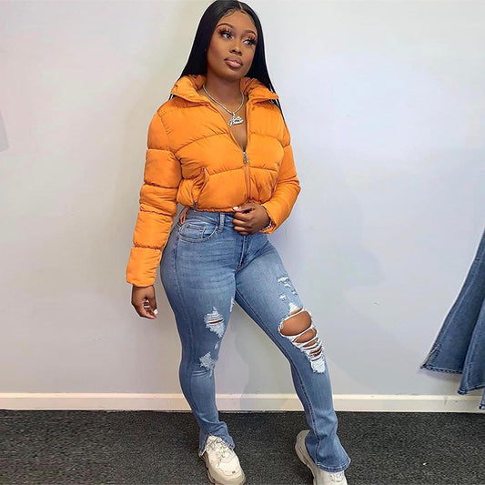 Women's Fashion Cotton Clothes Tide Thick Warm Coats
